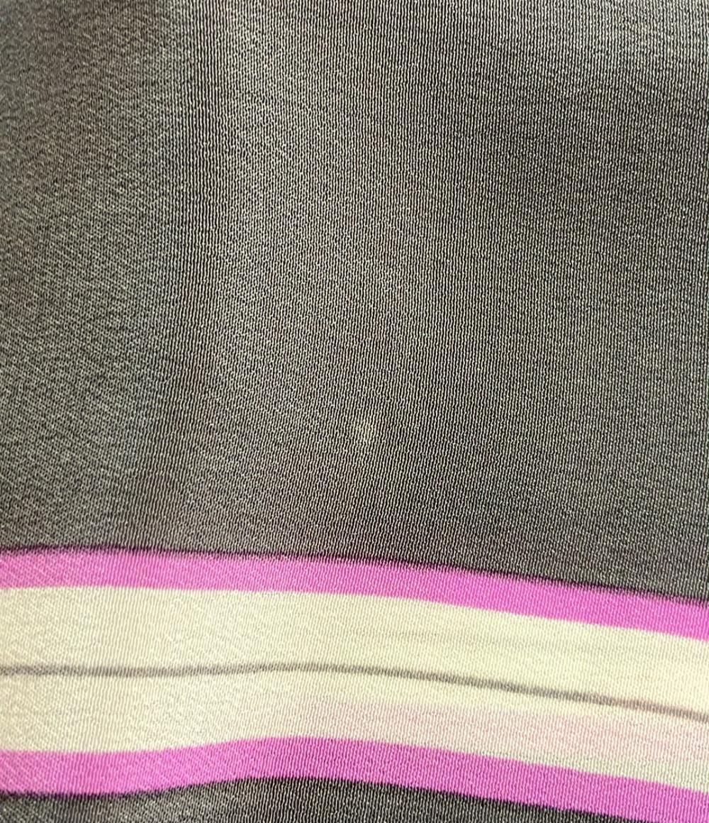 美品 エルメス スカーフ カレ140 シルク100% 蓮の花 FLEURS DE LOTUS レディース HERMES