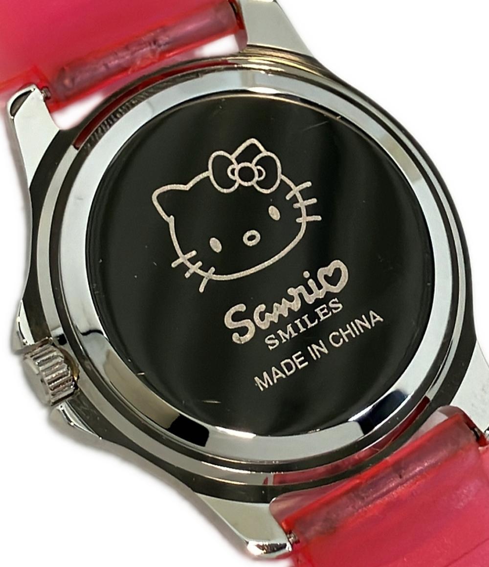 SANRIO 腕時計 ハローキティ クオーツ グレー系 レディース サンリオ