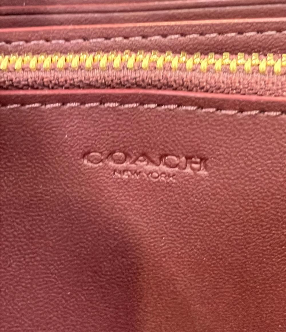 コーチ ラウンドファスナー長財布 レディース COACH