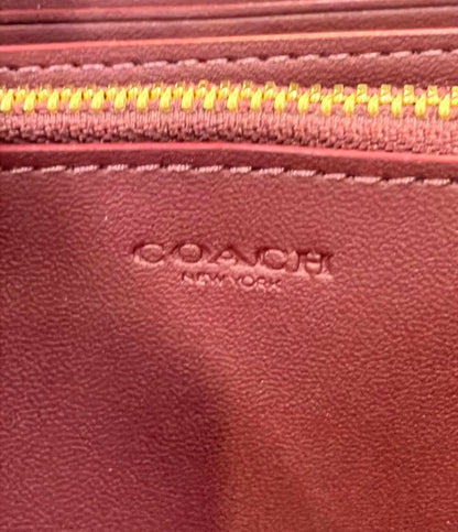 コーチ ラウンドファスナー長財布 レディース COACH