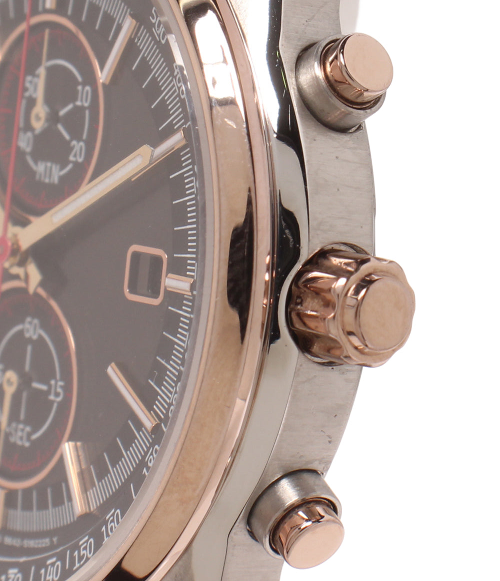 CITIZEN 腕時計 ラグビー日本代表の限定モデル BRAVE BLOSSOMS ソーラー ブラック B642-S118361 メンズ シチズン