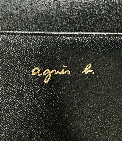 agnes b. ショルダーバッグ ショルダーウォレット チェーン 斜め掛け レディース アニエスベー
