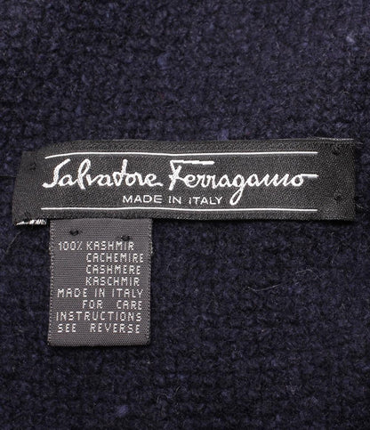 サルヴァトーレフェラガモ マフラー カシミヤ100% メンズ Salvatore Ferragamo