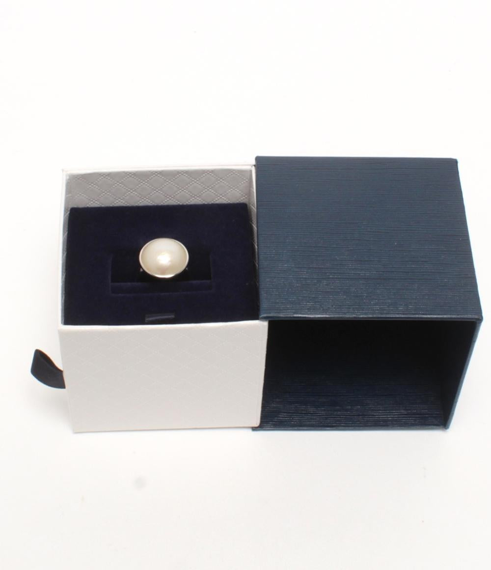 美品 リング 指輪 SV925 マベパール 15mm レディース SIZE 13号