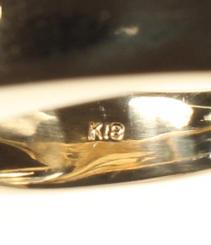 リング 指輪 K18 ブルートパーズ レディース SIZE 12号