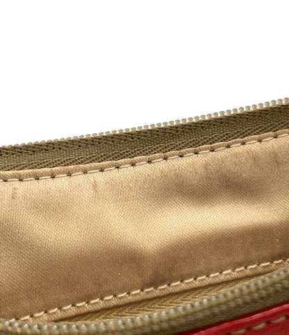 美品 COACH ショルダーバッグ 斜め掛け オプアート レディース コーチ