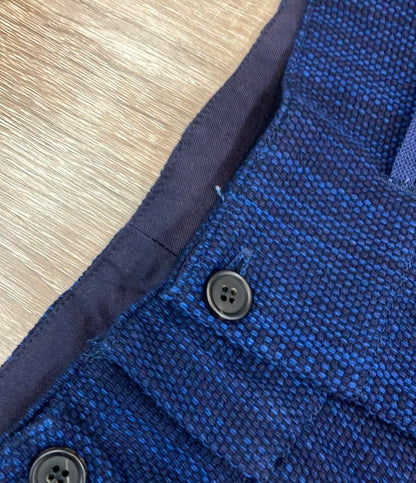 クオン ハーフパンツ Aizome Sashiko 3/4 Hakama Trousers 145PT033700 メンズ SIZE Large (L) KUON