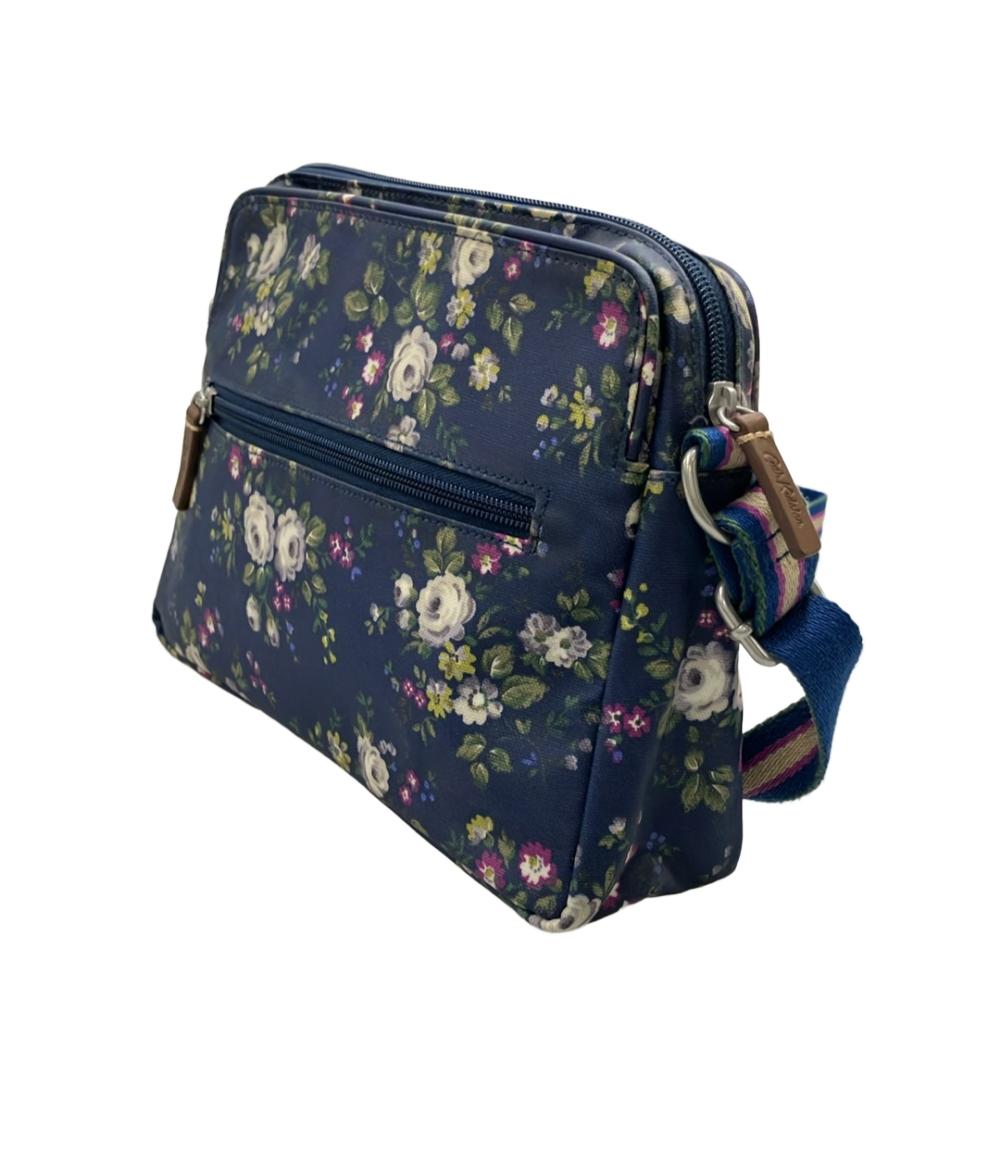 キャスキッドソン 本革 牛革 レザー 花柄 ショルダーバッグ Cath Kidston ショルダーバッグ 斜め掛け 花柄 レディース キャス