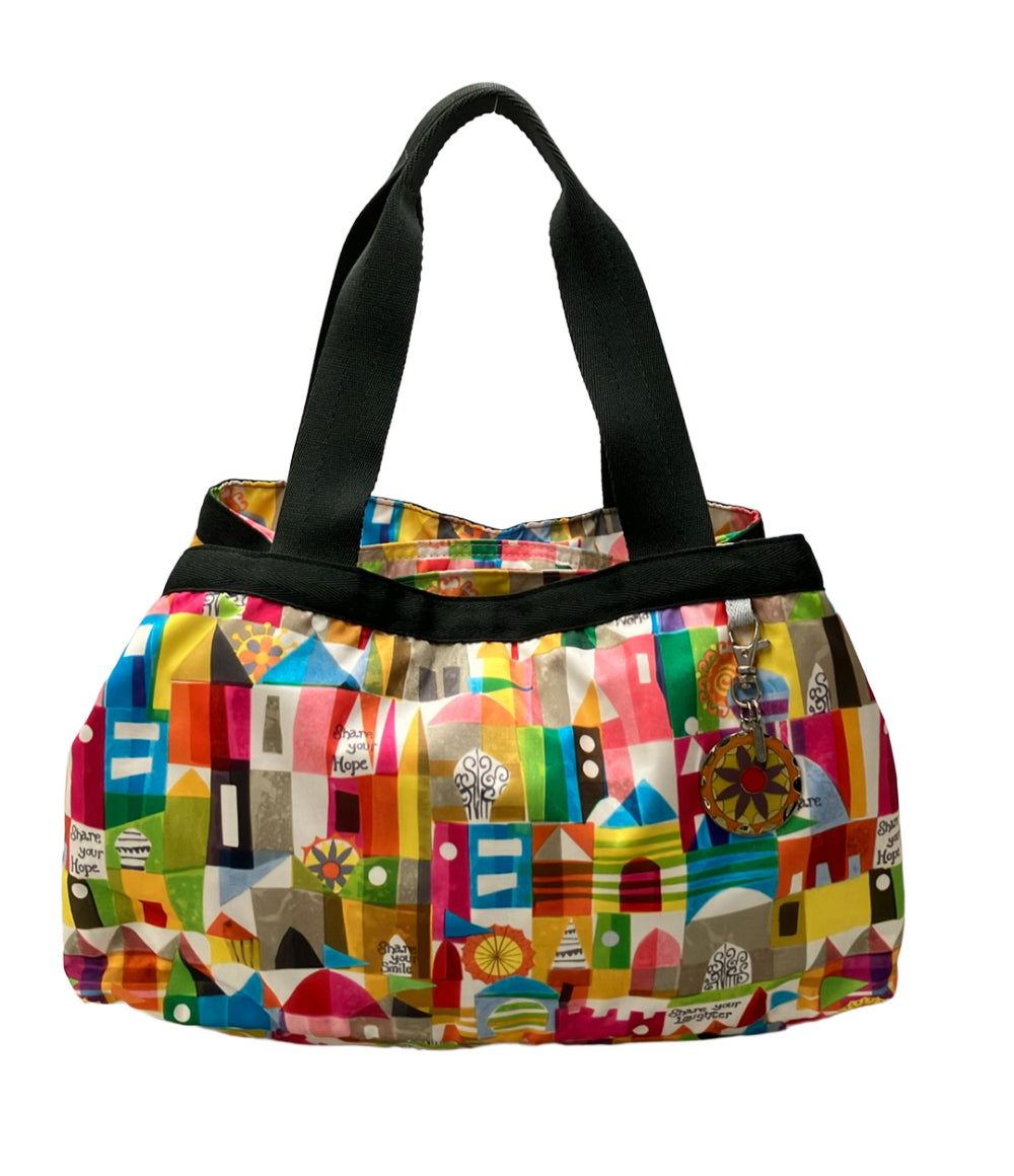 美品 LeSportsac Disney トートバッグ イッツ・ア・スモールワールド レディース レスポートサック ディズニー