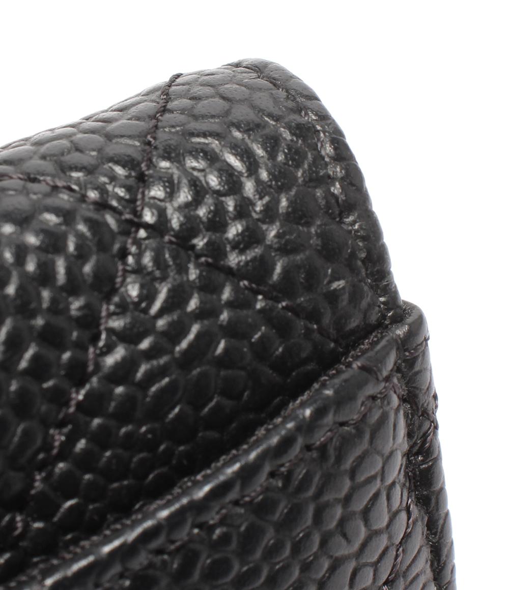 カードケース シャネル マトラッセ CHANEL ゴールド金具 キャビアスキン レディース