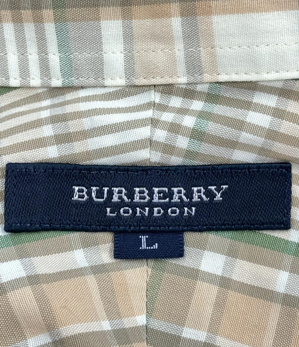 バーバリーロンドン 長袖シャツ チェック柄 メンズ SIZE L (L) BURBERRY LONDON