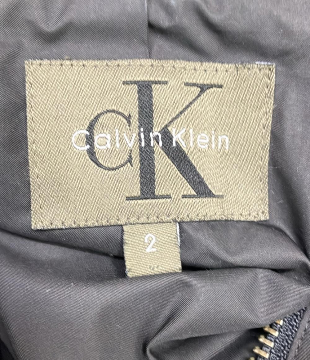 訳あり カルバンクライン ナイロンジャケット フード付き レディース SIZE 2 (M) Calvin klein