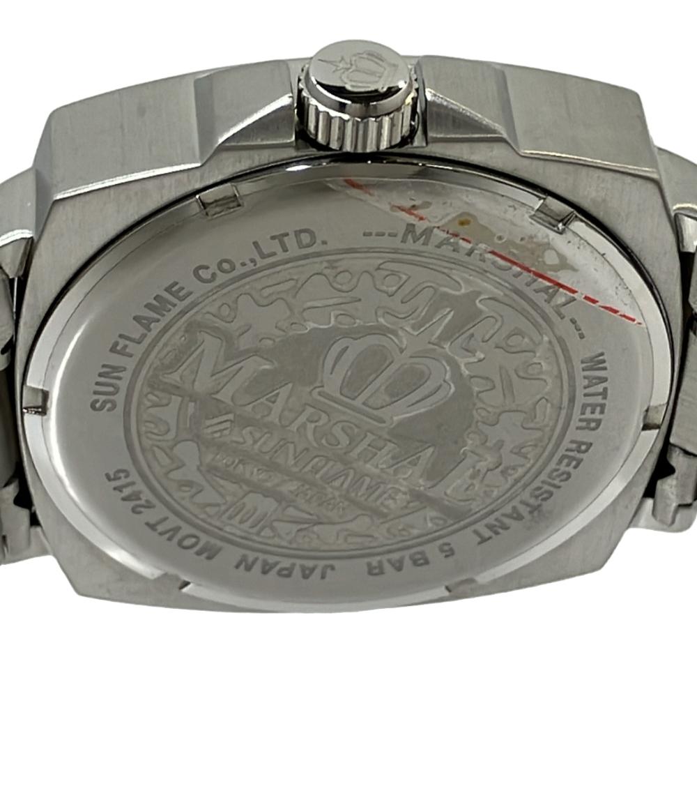 美品 MARSHAL 腕時計 クオーツ MRZ010-MS メンズ マーシャル