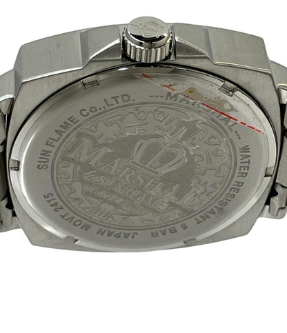 美品 MARSHAL 腕時計 クオーツ MRZ010-MS メンズ マーシャル