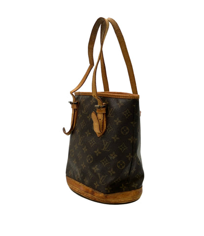 訳あり LOUIS VUITTON トートバッグ バケットPM モノグラム M42238 レディース ルイ・ヴィトン