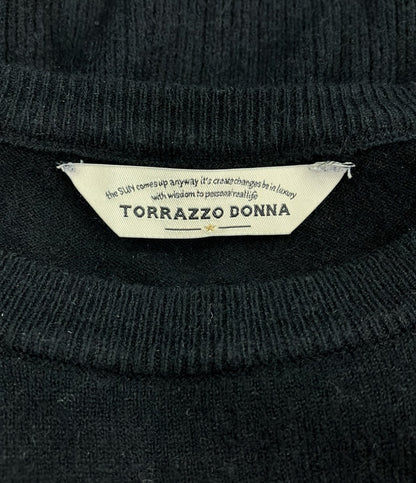 トラッゾドンナ 長袖ニットワンピース レディース TORRAZZO DONNA