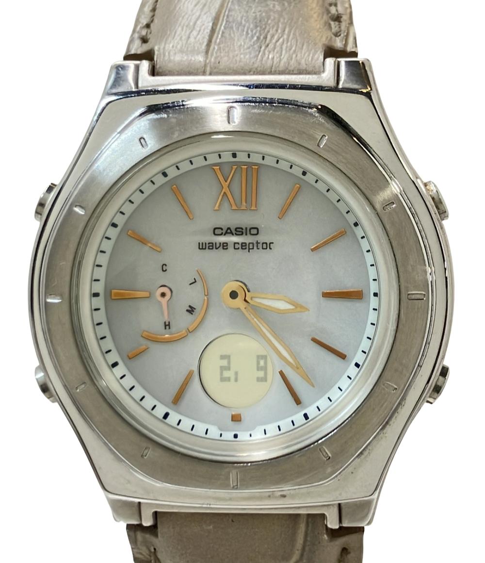 CASIO 腕時計 ソーラー ホワイト LWA-M160 レディース カシオ