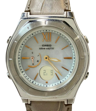 CASIO 腕時計 ソーラー ホワイト LWA-M160 レディース カシオ