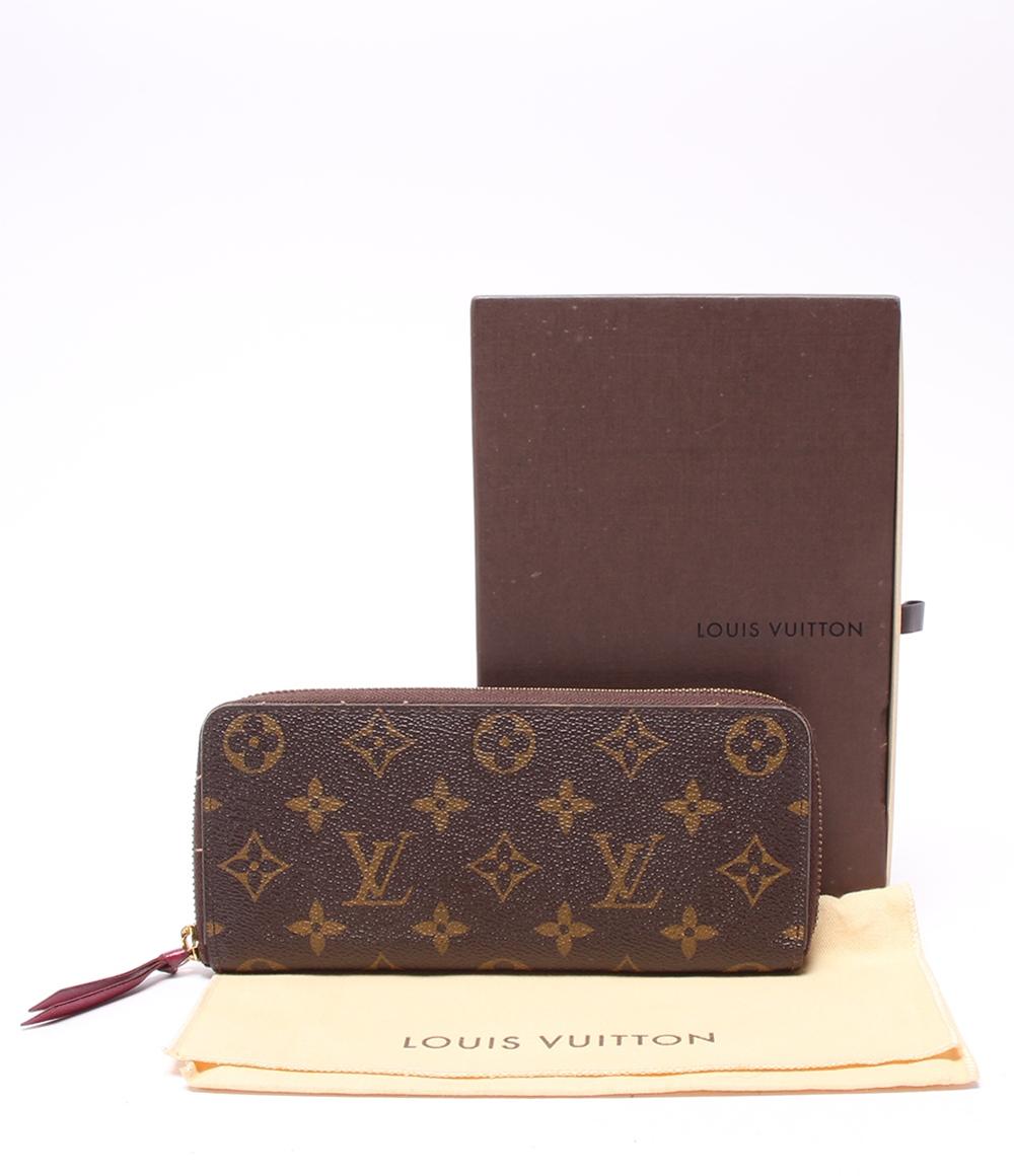 ルイヴィトン ラウンドファスナー長財布 ポルトフォイユ・クレマンス モノグラム M60472 レディース LOUIS VUITTON