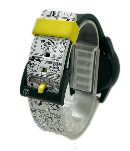 Q&Q 腕時計 ソーラー ホワイト レディース メンズ キューアンドキュー