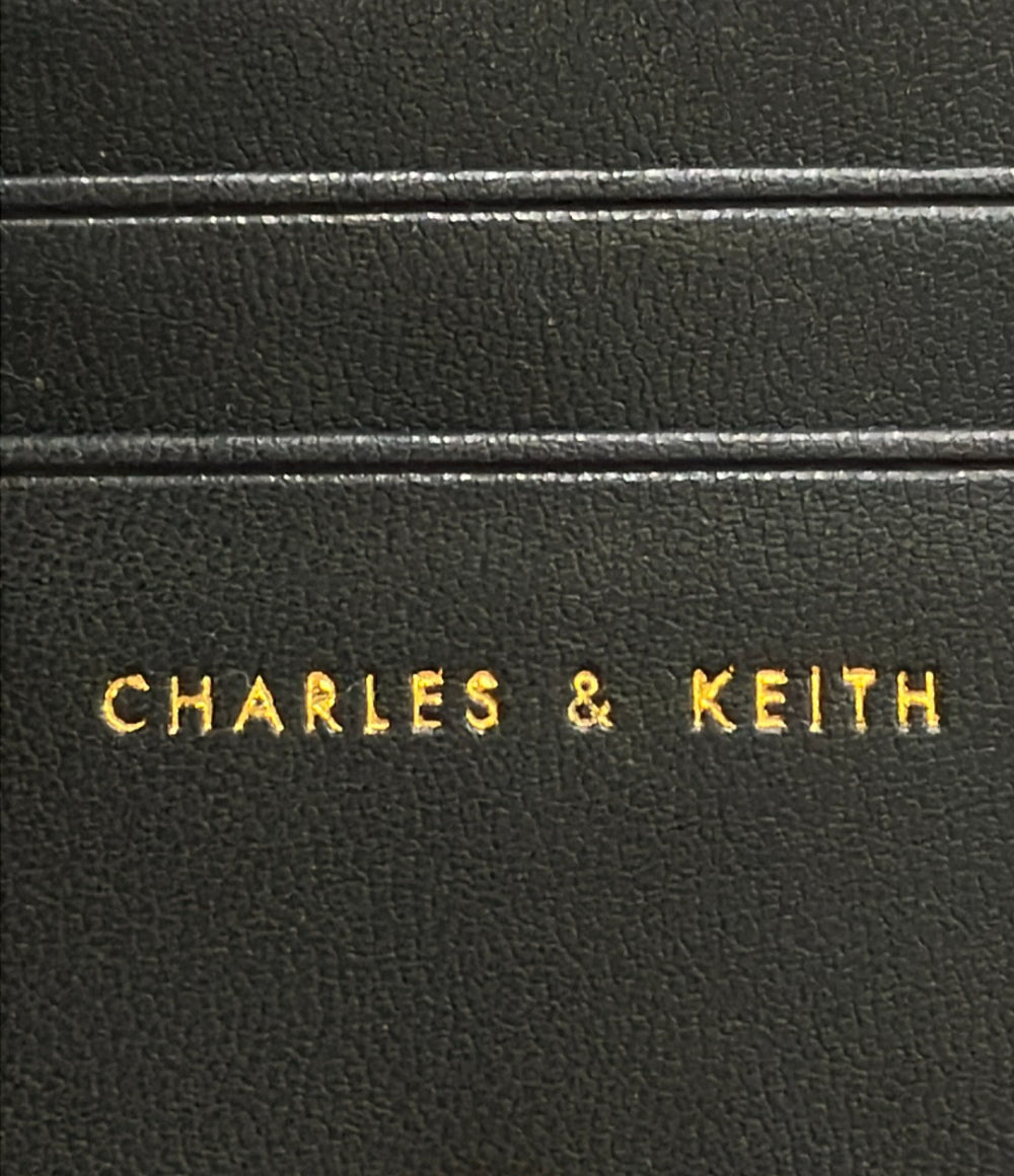 美品 CHARLES&KEITH 二つ折り財布 レディース チャールズ＆キース
