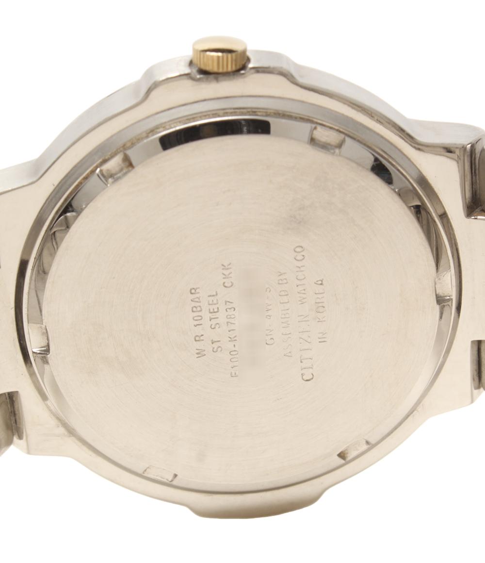 CITIZEN 腕時計 エコドライブ ソーラー E100-K17837 メンズ シチズン