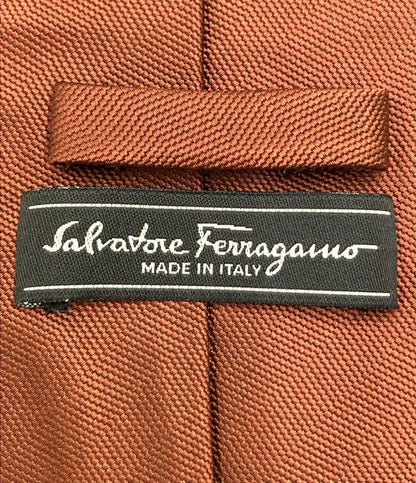 サルヴァトーレフェラガモ ネクタイ シルク100% メンズ Salvatore Ferragamo