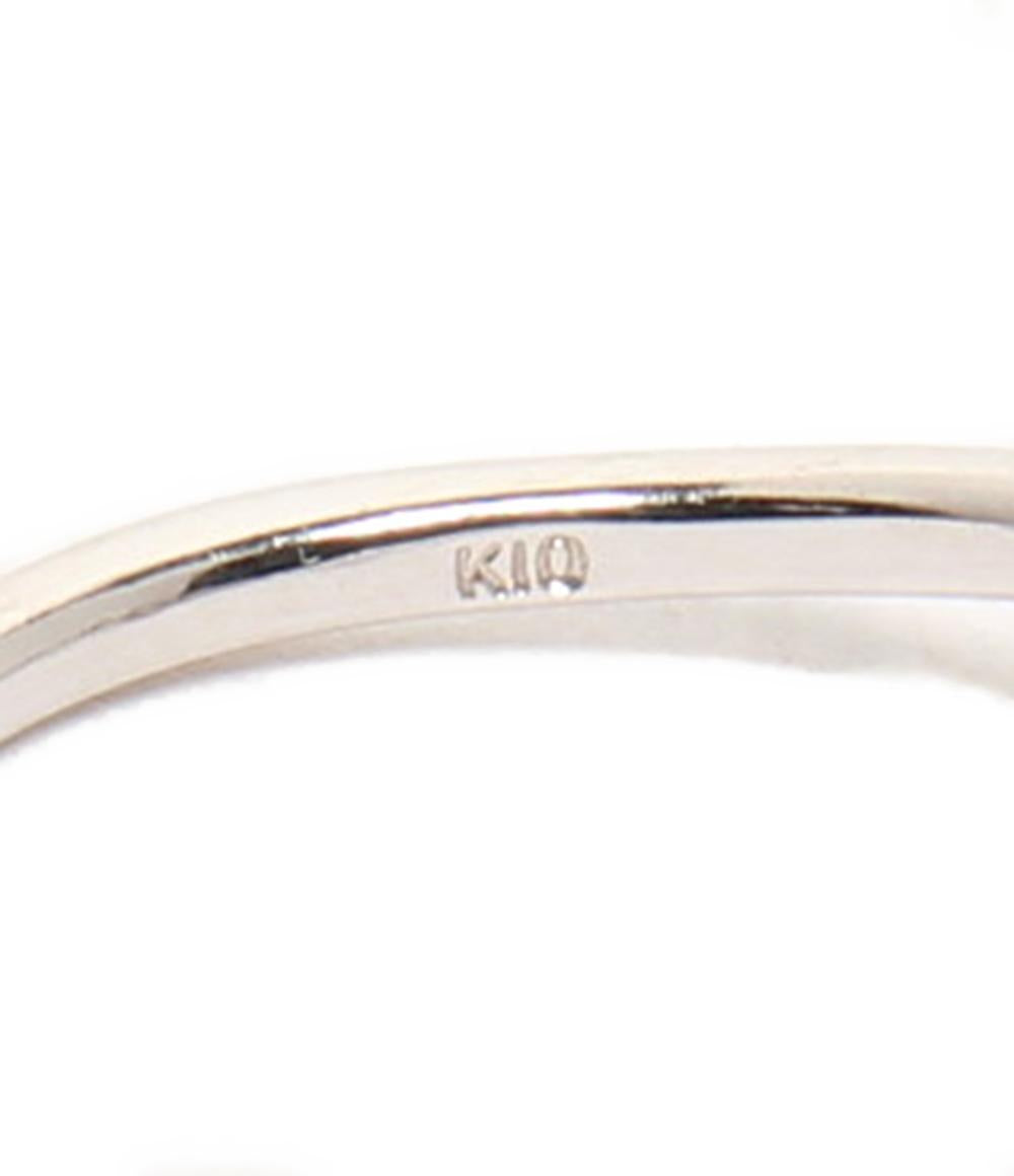 canal4℃ リング 指輪 K10 ハートモチーフ レディース SIZE 9号 カナルヨンドシー