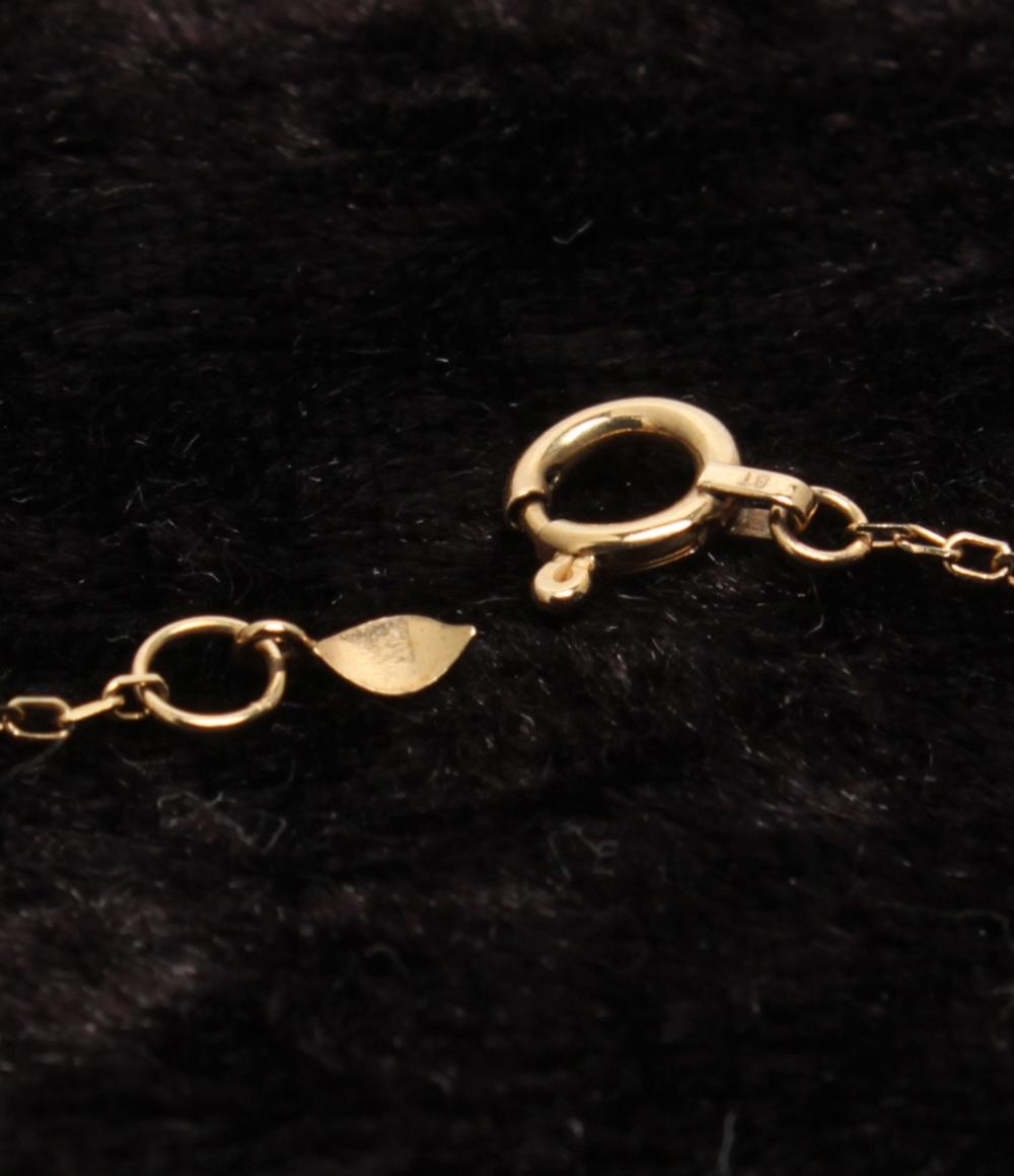 美品 Samantha Tiara ブレスレット K10 フラワーモチーフ レディース サマンサティアラ