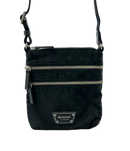 ラシット モノグラムナイロンミニショルダーバッグ 斜め掛け レディース russet