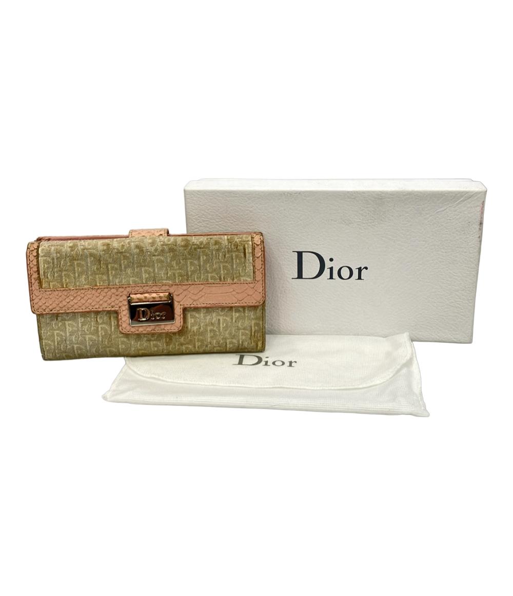 クリスチャンディオール 長財布 レディース Christian Dior