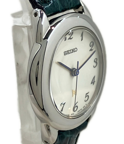 美品 SEIKO 腕時計 ノイエ クオーツ 1F21-0BN0 レディース セイコー