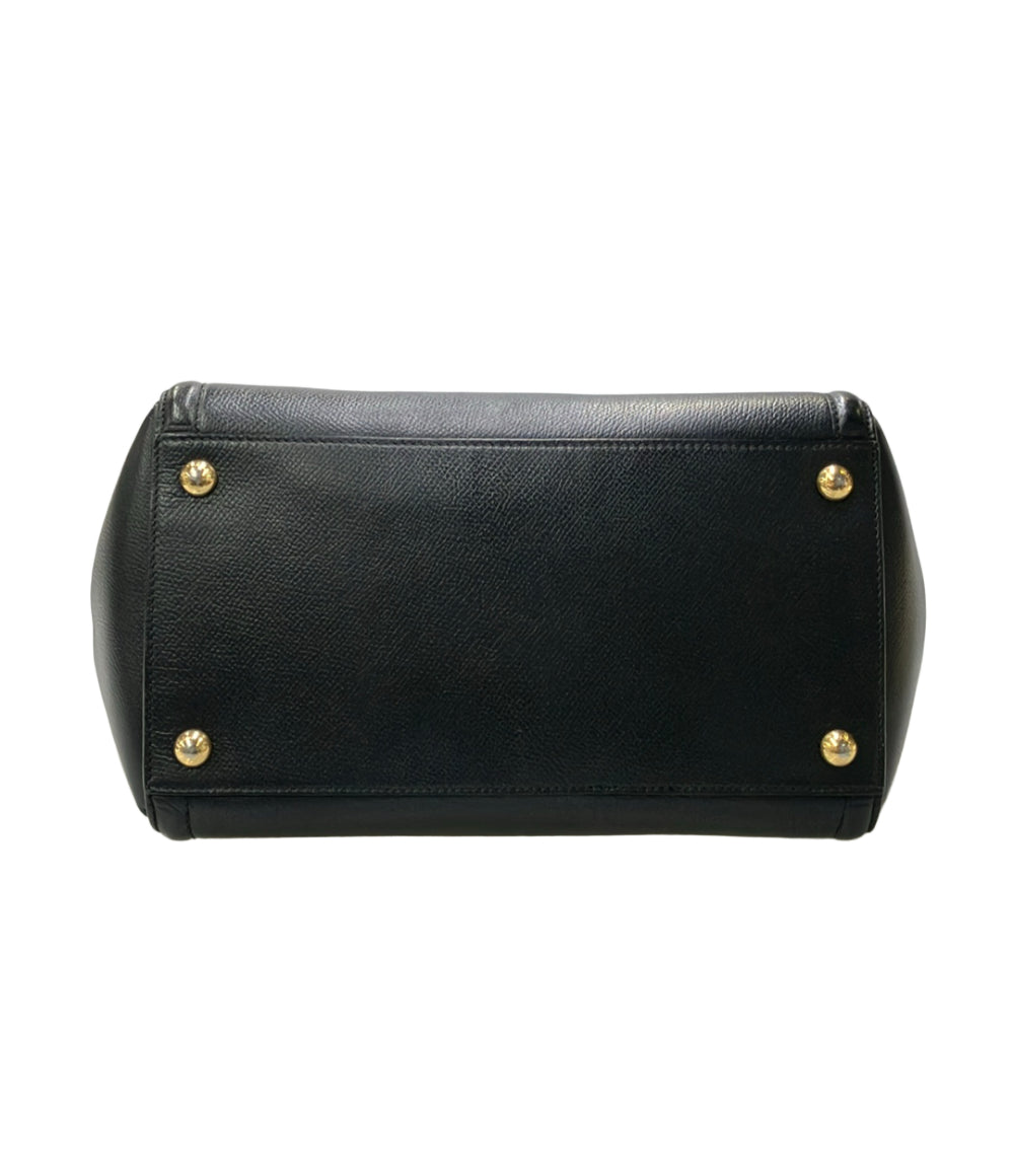 Salvatore Ferragamo ハンドバッグ ショルダーバッグ チェーン リボン2WAY 斜め掛け レザー ヴァラ AU-21 G697 レディース サルヴァトーレフェラガモ