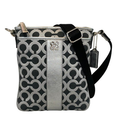 COACH ショルダーバッグ 斜め掛け オプアート レディース コーチ