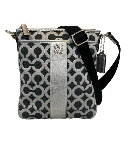 COACH ショルダーバッグ 斜め掛け オプアート レディース コーチ