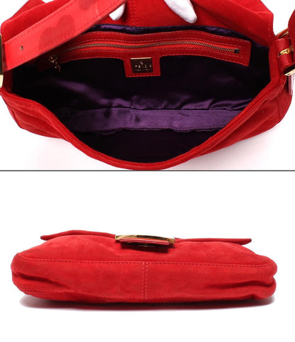 訳あり フェンディ ワンショルダーバッグ スエード マンマバケット 26424 レディース FENDI