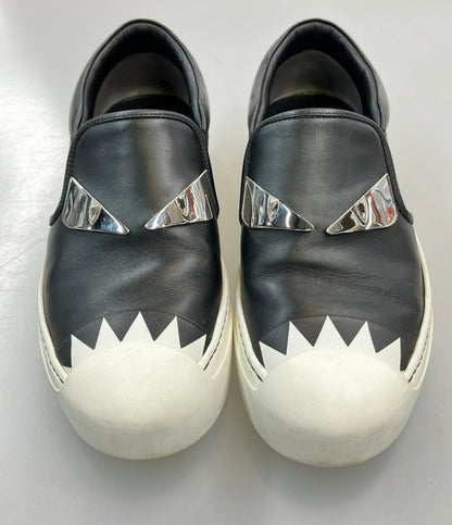 フェンディ レザースリッポン モンスター バグズアイ シャーク レディース SIZE 37 (L) FENDI