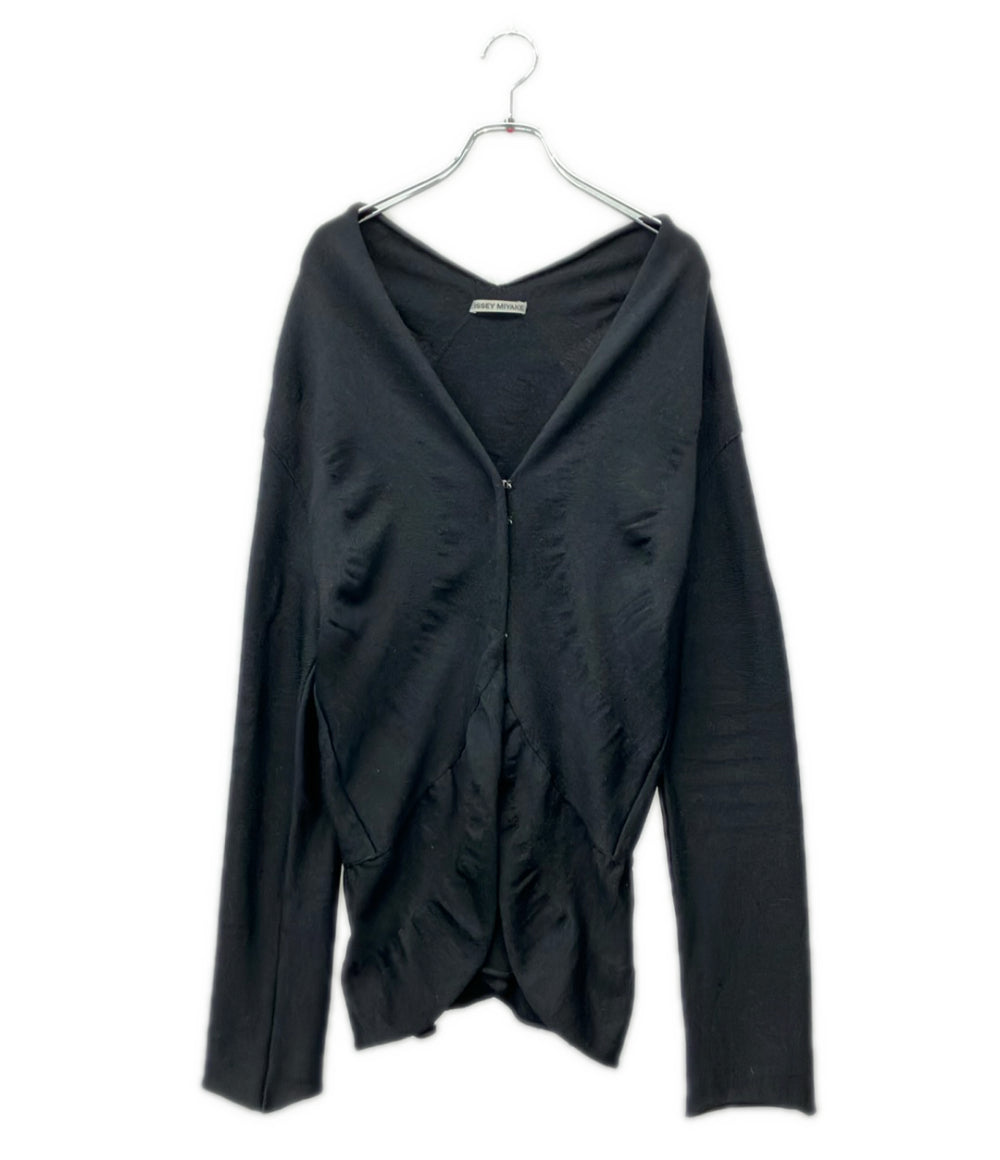 ISSEY MIYAKE 長袖 ニットカーディガン IM53KO513 レディース SIZE 3 イッセイミヤケ