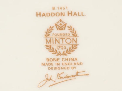 ミントン B＆Bプレート 皿 27cm ハドンホール Minton