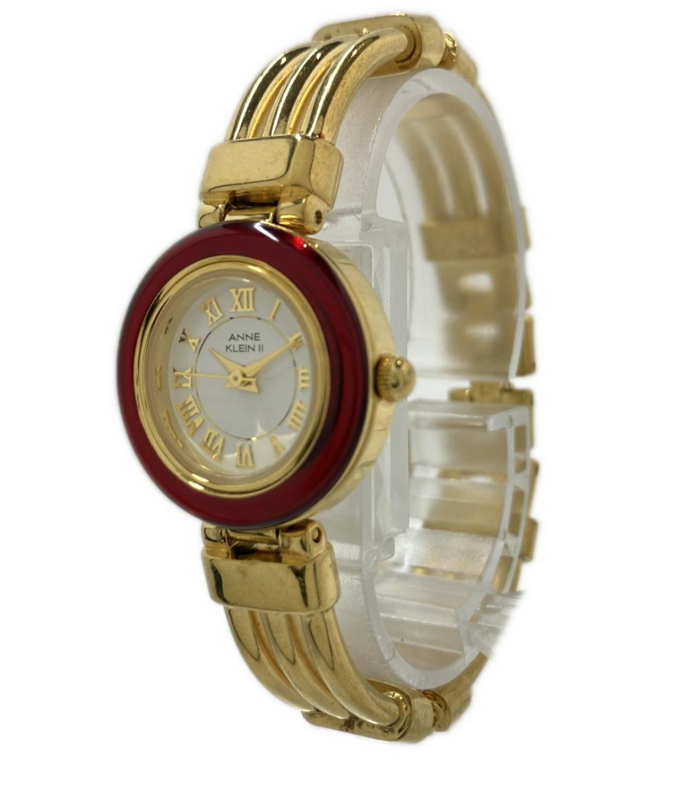 アンクライン 腕時計 クオーツ ホワイト AL21 レディース ANNE KLEIN