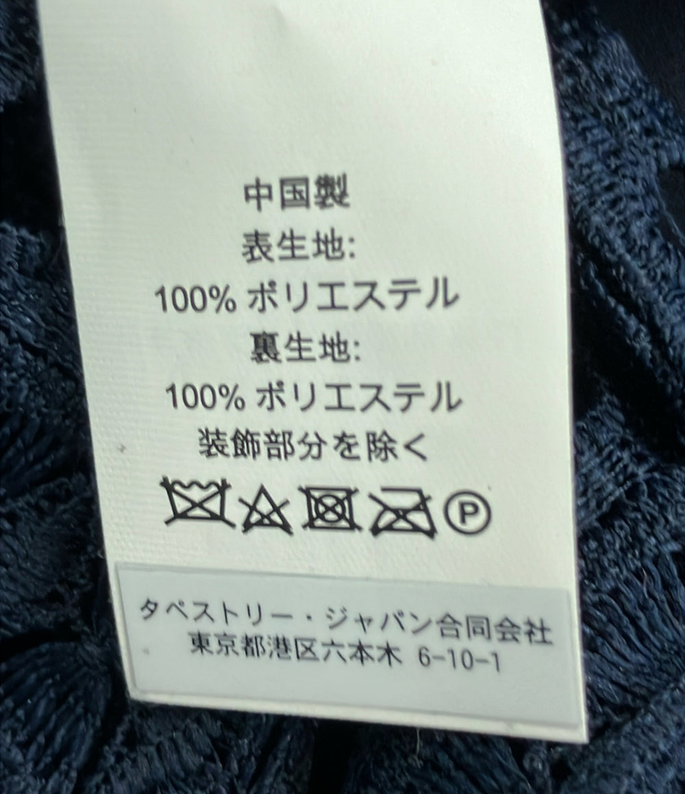 Kate Spade 半袖ワンピース 総レース ネイビー レディース SIZE 0 (XS) ケイトスペード