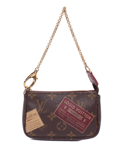 LOUIS VUITTON アクセサリーポーチ ミニ ポシェット アクセソワール モノグラム ラベルコレクション M63798 レディース ルイ・ヴィトン