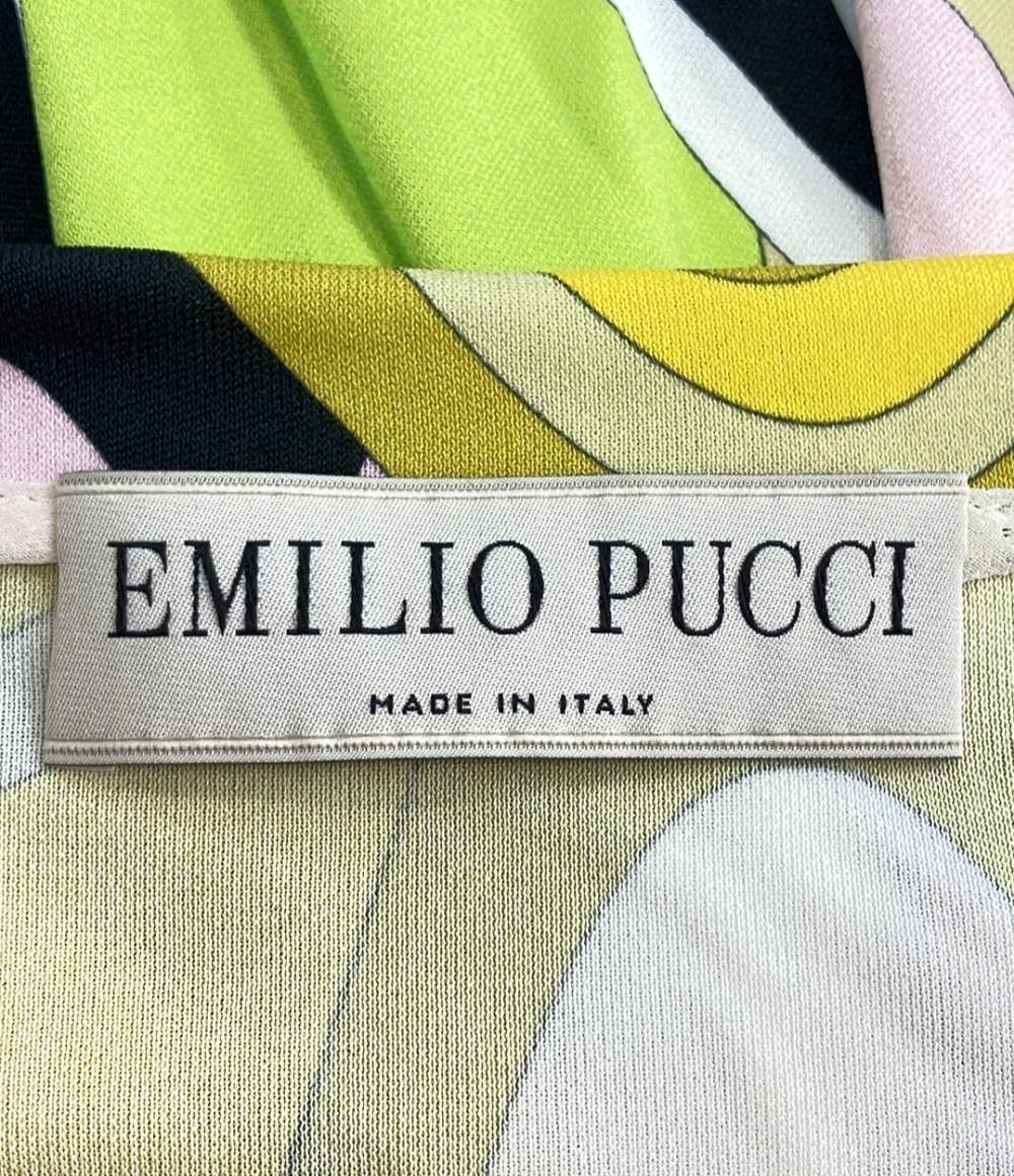 美品 Emilio Pucci 長袖 ワンピース レディース SIZE 38 (S) エミリオ・プッチ