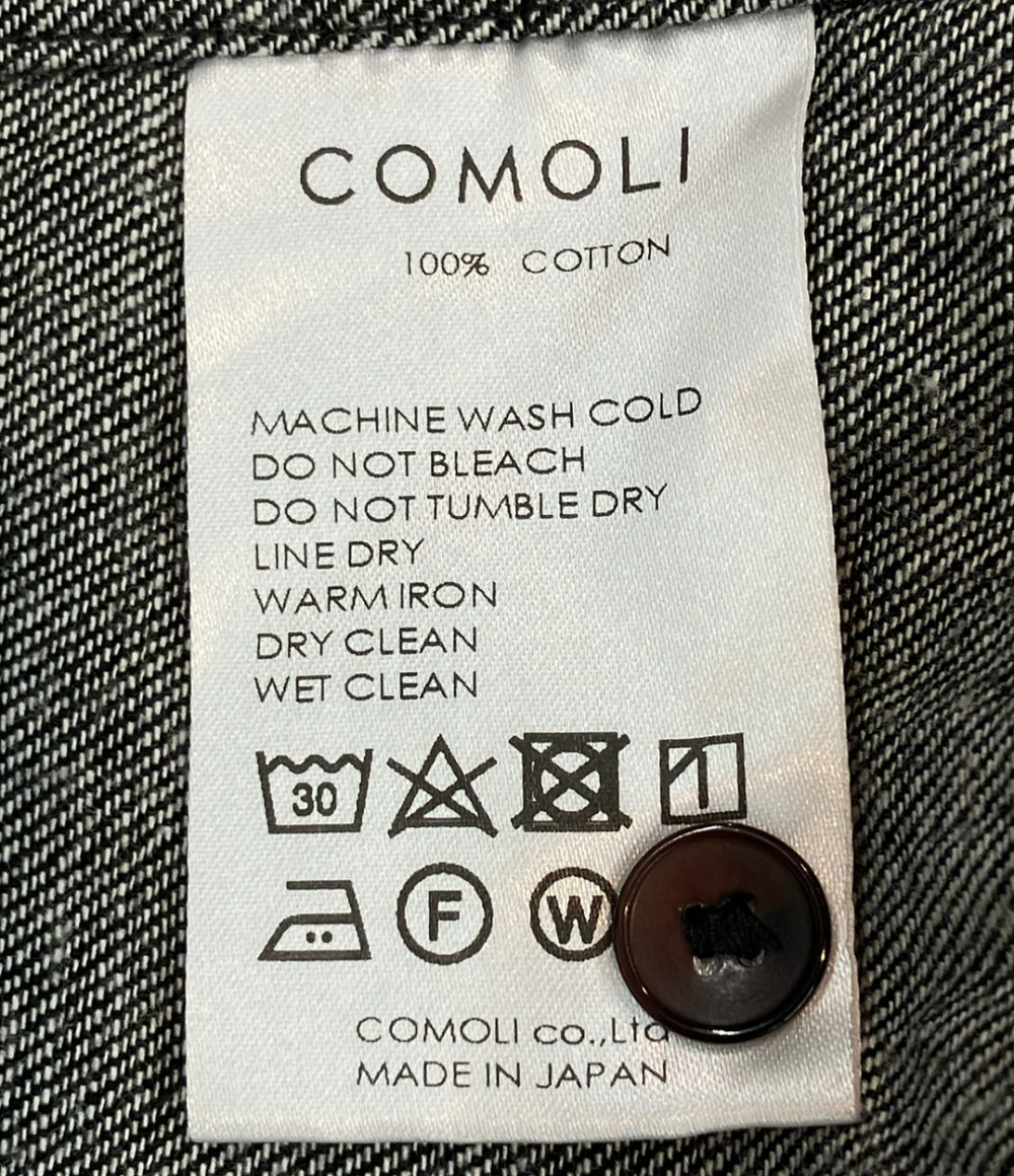 COMOLI 長袖シャツ デニム A03-02002 メンズ SIZE 3 (L) コモリ