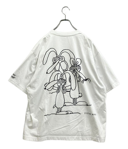 ENNOY 半袖Tシャツ DON‘T YOU SEE, HEAR AND TELL 胸ポケット メンズ SIZE L エンノイ