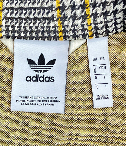 美品 adidas 千鳥格子柄 トラックジャケット メンズ SIZE S アディダス