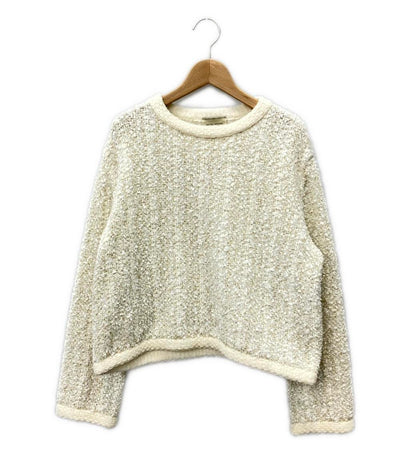 美品 ユナイテッドアローズ ミックスラメツイードニット レディース UNITED ARROWS