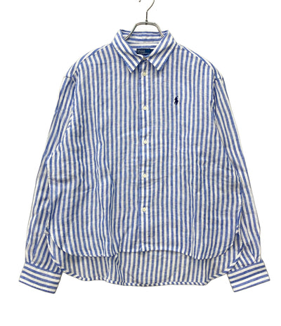 美品 POLO RALPH LAUREN 長袖シャツ ストライプ メンズ SIZE M ポロ・ラルフローレン