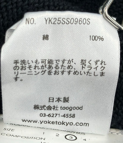 YOKE ブルゾン 25SS RANDOM RIB ZIP KNIT BLOUSON YK25SS0960S メンズ SIZE 3 (L) ヨーク