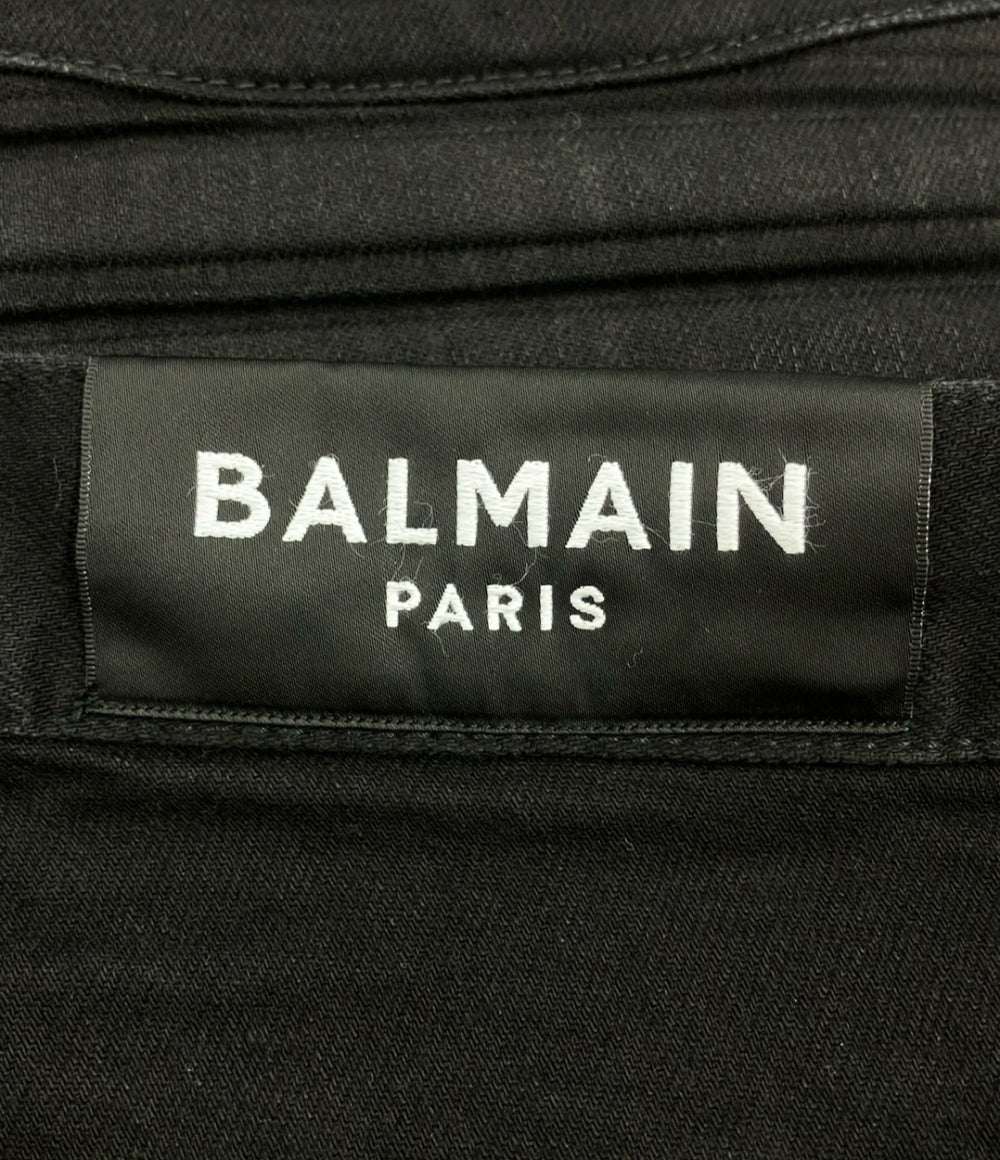 BALMAIN バイカーデニムスリムパンツ メンズ SIZE 31 (M) バルマン